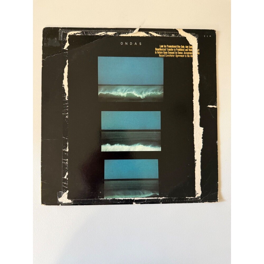 Mike Nock Ondas LP 1982 ECM Records ECM-1-1220 Promo VG Cleaned